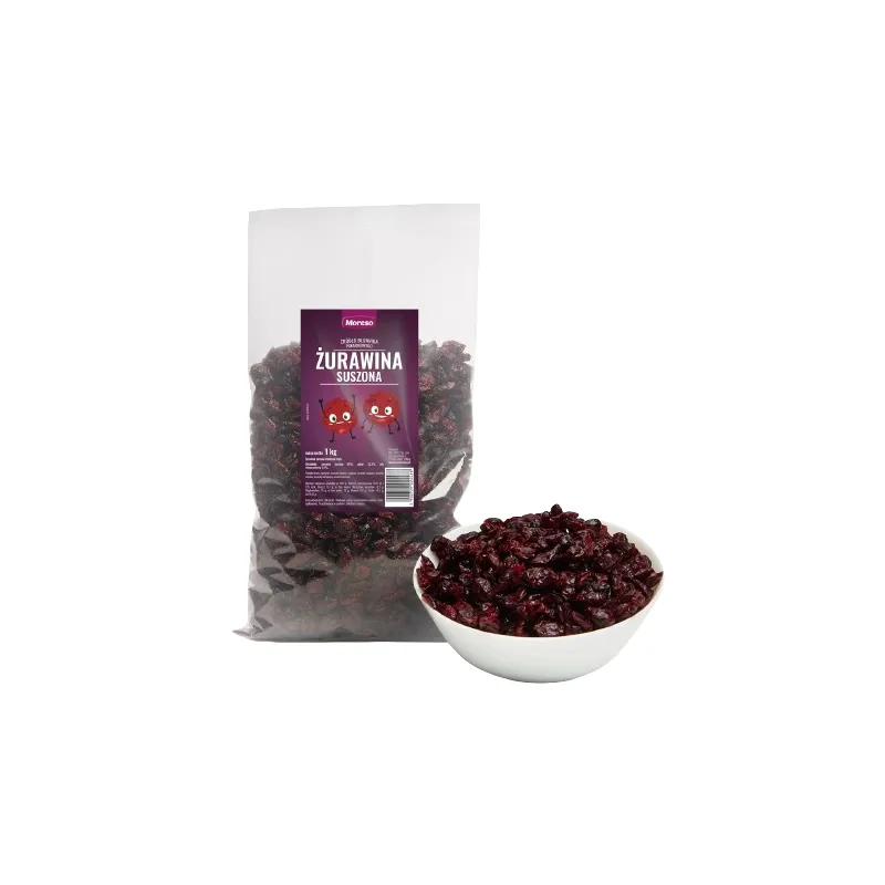 MORESO ŻURAWINA SUSZONA 1KG KANADA