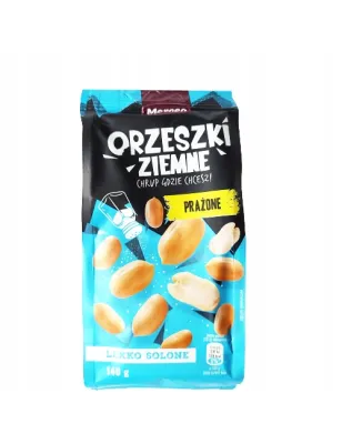 MORESO ORZESZKI ZIEMNE PRAŻONE LEKKO SOLONE 140g