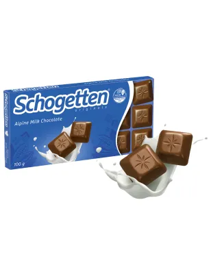 SCHOGETTEN ALPINE MILK CZEKOLADA MLECZNA 100g