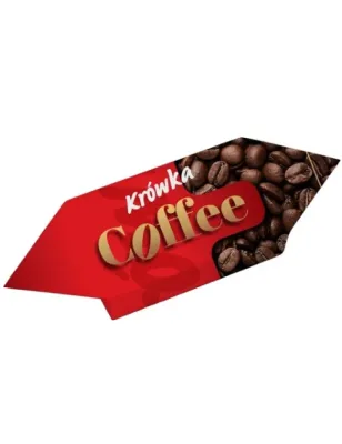JEDNOŚĆ KRÓWKA COFFEE KAWOWA 1 kg Kremowa Krówka z Ekstraktem Kawy Bez Glutenu