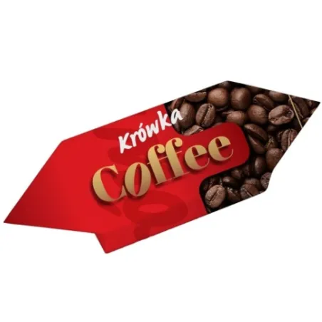 JEDNOŚĆ KRÓWKA COFFEE KAWOWA 1 kg Kremowa Krówka z Ekstraktem Kawy Bez Glutenu