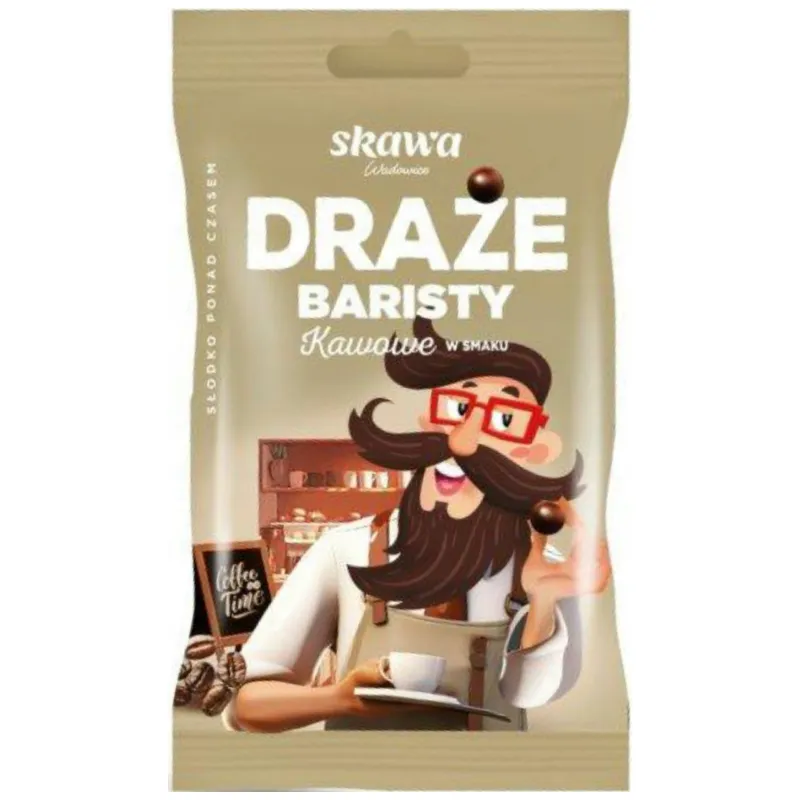 SKAWA DRAŻE  BARISTY O SMAKU KAWOWYM 70g