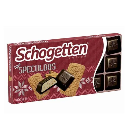 SCHOGETTEN SPECULOOS 100g CZEKOLADA Z KAWAŁAKMI CIASTECZKAMI KORZENNYMI