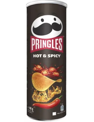 CHPISY PRINGLES  HOT & SPICT O SMAKU OSTRYM I PIKANTNYM 165g