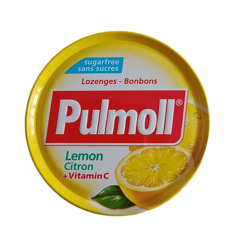 PULMOLL LEMON CITRON  BEZ CUKRU 45g