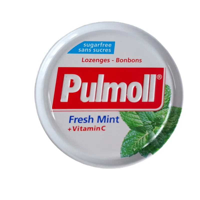 PULMOLL FRESH MINT + WITAMINA C BEZ CUKRU 45g