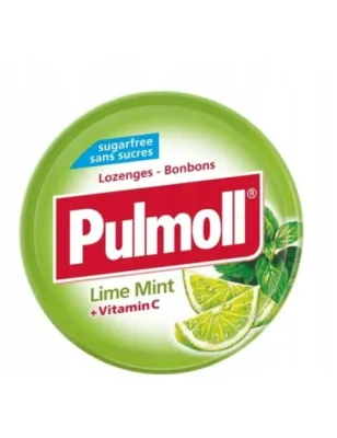 PULMOLL LIME MINT + WITAMINA C BEZ CUKRU 45g