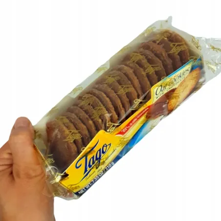 TAGO DE LUX CIASTKA OWSIANE Z CZEKOLADĄ  210g