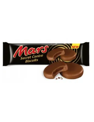MARS SECRET CENTRE BISCUITS CIASTECZKA Z KARMELEM W CZEKOLADZIE 132g