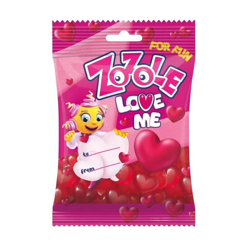 MIESZKO ZOZOLE LOVE ME ŻELKI O SMAKU TRUSKAWKOWYM 75g
