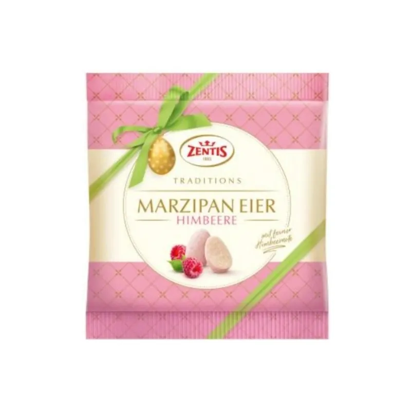 ZENTIS JAJKA MARCEPANOWO MALINOWE NA WIELKANOC MARZIPAN EIER HIMBEERE 125 g ZENTIS JAJKA MARCEPANOWO MALINOWE NA WIELKANOC MARZIPAN EIER HIMBEERE 125 g