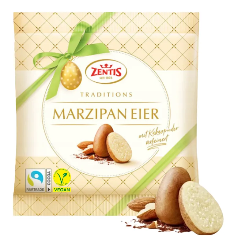 ZENTIS JAJKA MARCEPANOWE MARZIPAN EIER VEGAN 125g