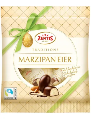 ZENTIS MARZIPAN EIER MARCEPAN W CZEKOLADZIE 200g