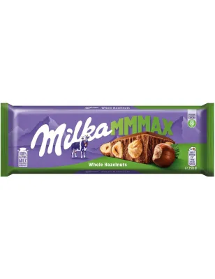 MILKA WHOLE HAZELNUT CZEKOLADA MLECZNA Z CAŁYMI ORZECHAMI LASKOWYMI 250g