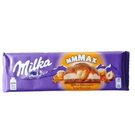 MILKA CZEKOLADA MMMAX TOFFEE WHOLE NUTS 300 g