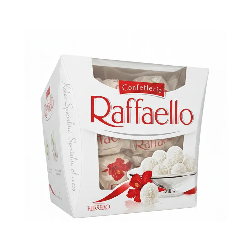 RAFFAELLO PRALINY KOKOSOWE Z MIGDAŁEM 150g DATA: 2026.04.24