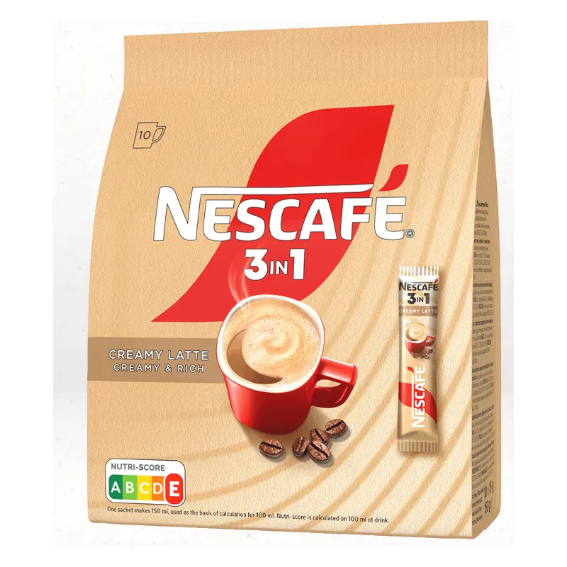 NESCAFE 3in1 CREAMY LATTE 10sztx15g
