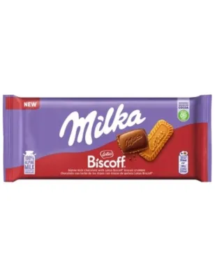 MILKA BISCOFF CZEKOLADA Z HERBATNIKAMI BISCOFF 90g