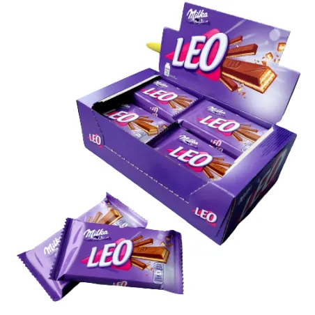MILKA LEO 33,3g   WAFELEK PRZEKŁADANY KREMEM W MLECZNEJ CZEKOLADZIE
