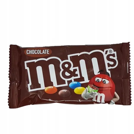 M&M's CHOCOLATE DRAŻE CZEKOLADOWE 45g