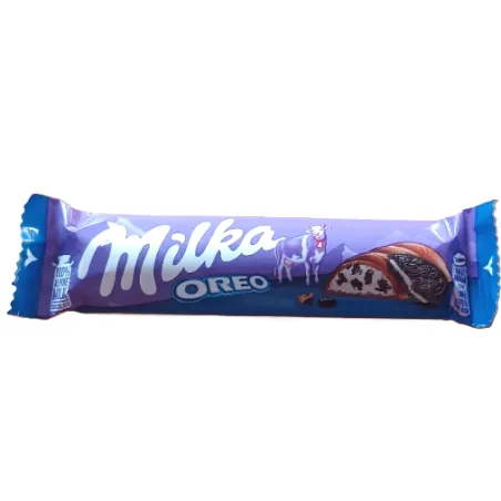 MILKA OREO BATON Z CIASTECZKAMI OREO I KREMEM W CZEKOLADZIE 37g