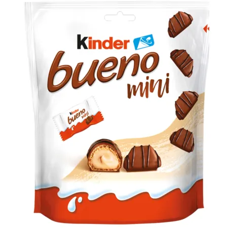 KINDER BUENO MINI WAFELKI MLECZNO-ORZECHOWE 108g FERRERO