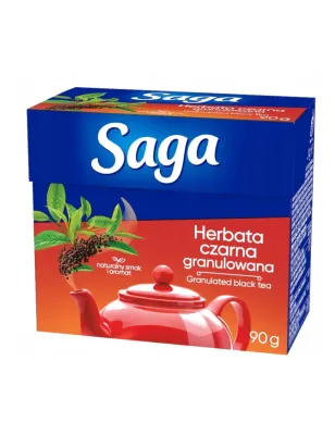 SAGA HERBATA CZARNA GRANULOWANA 90g