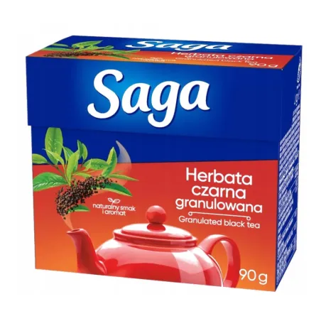 SAGA HERBATA CZARNA GRANULOWANA 90g