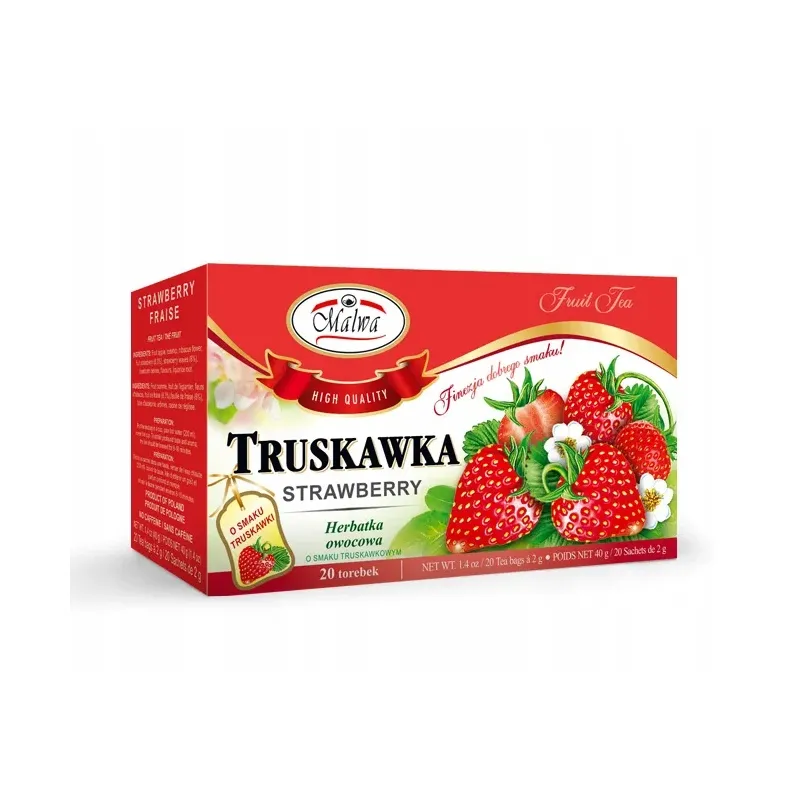 MALWA TRUSKAWKA HERBATA OWOCOWA 40g