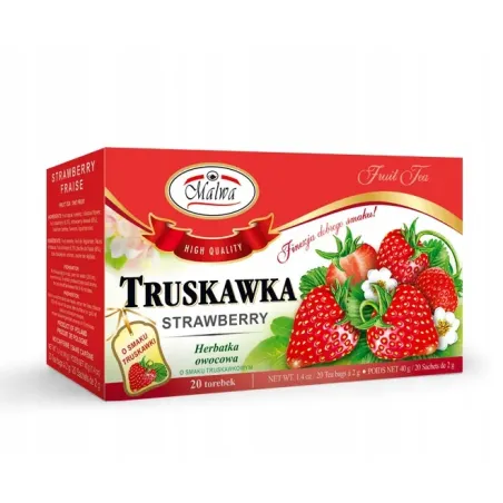 MALWA TRUSKAWKA HERBATA OWOCOWA 40g