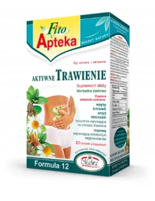 MALWA HERBATA ZIOŁOWA AKTYWNE TRAWIENIE 40g