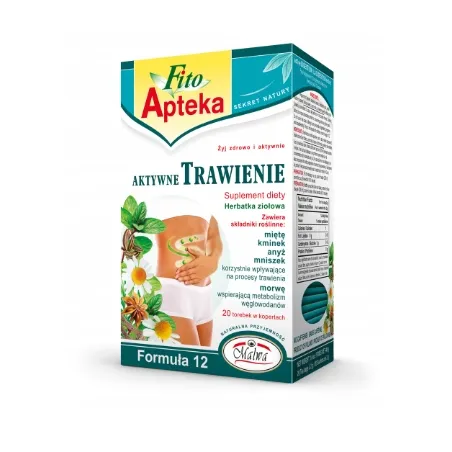 MALWA HERBATA ZIOŁOWA AKTYWNE TRAWIENIE 40g