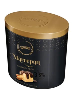 MARCEPAN W CZEKOLADZIE W PUSZCE 200g WAWEL