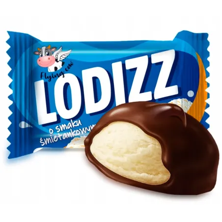 LODIZZ CUKIERKI PIANKOWE O SMAKU ŚMIETANKOWYM 1KG FLYING COW