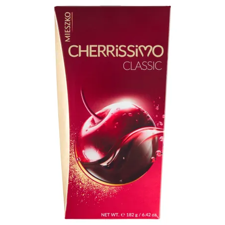 MIESZKO CHERRISSIMO CLASSIC PRALINY Z WIŚNIĄ 182g