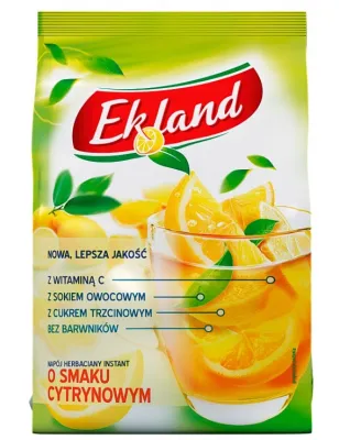 EKLAND CYTRYNOWY – Rozpuszczalny Napój Herbaciany z Witaminą C 300g