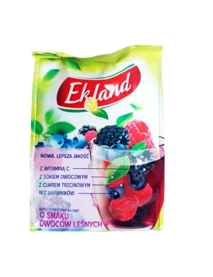 EKLAND OWOCE LEŚNE – Rozpuszczalny Napój Herbaciany z Witaminą C 300g