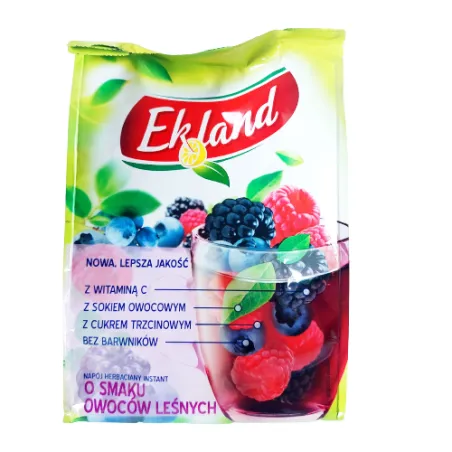 EKLAND OWOCE LEŚNE – Rozpuszczalny Napój Herbaciany z Witaminą C 300g
