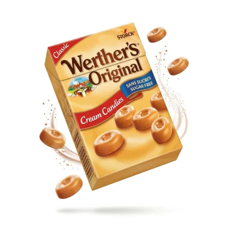 WERTHER'S ORGINAL CUKIERKI BEZ CUKRU 42g