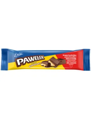 PAWEŁEK ADVOCAT 45g E.WEDEL BATONIK W CIEMNEJ CZEKOLADZIE