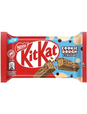 KITKAT COOKIE DOUGH CHRUPIĄCE PALUSZKI WAFLOWE W CZEKOLADZIE 41,5g NESTLE