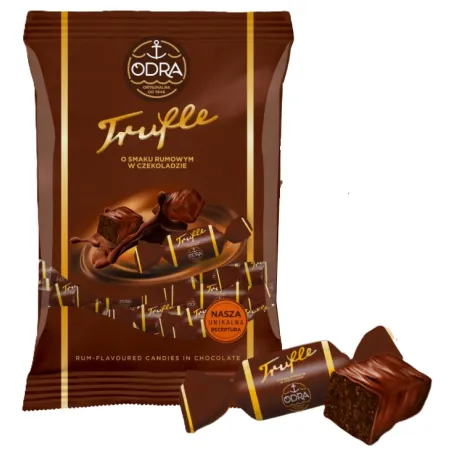 TRUFLE ODRA O SMAKU RUMOWYM W CZEKOLADZIE 1KG