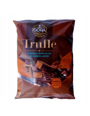 TRUFLE ODRA O SMAKU RUMOWYM W CZEKOLADZIE 1KG