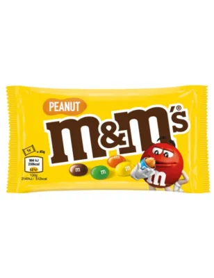 CUKIERKI M&M's PEANUT DRAŻE ORZECHOWE W CZEKOLADZIE 45g