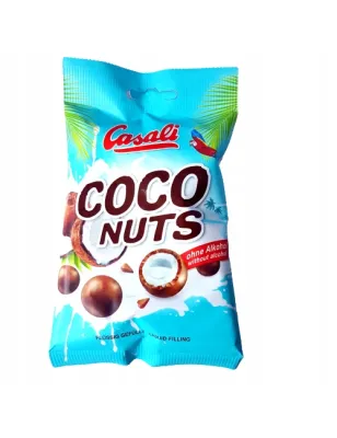 DRAŻE CASALI COCO NUTS Z NADZIENIEM KOKOSOWYM 100G DATA: 2026.05.29