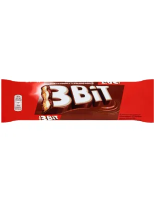 3BIT BATON W CZEKOLADZIE Z NADZIENIEM MLECZNYM I HERBATNIKIEM 46 g