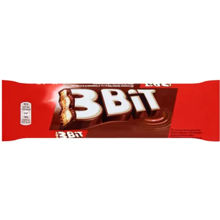3BIT BATON W CZEKOLADZIE Z NADZIENIEM MLECZNYM I HERBATNIKIEM 46 g
