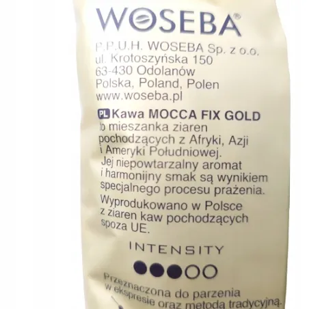 WOSEBA MOCCA FIX GOLD KAWA MIELONA 100g