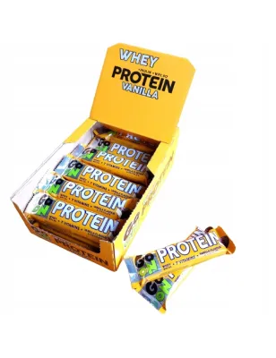 SANTE GO ON BATON PROTEINOWY WANILIOWY W CZEKOLADZIE 50g