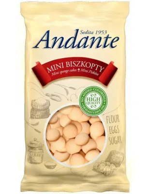 ANDANTE MINI BISZKOPTY 120g